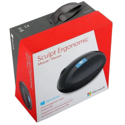Мышь Microsoft Sculpt Ergonomic Mouse Black USB (L6V-00003), беспроводная