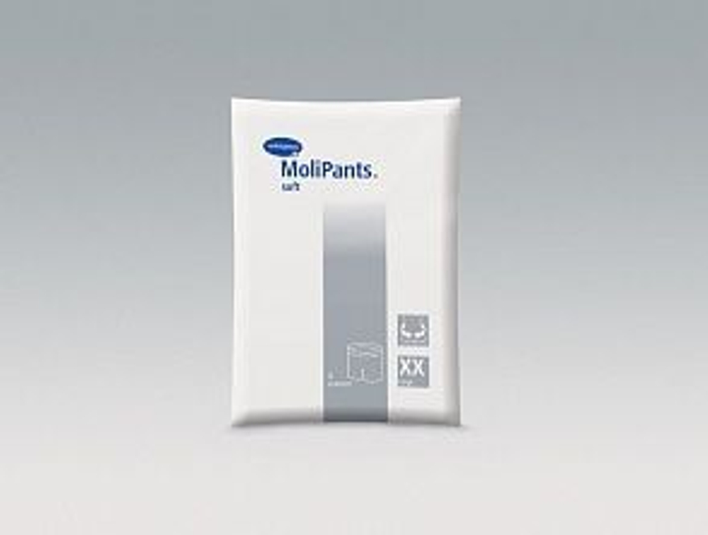 MoliPants Soft - МолиПанц Софт - Удлиненные эласт. штанишки для фиксации прокладок, разм ХХL, 5 шт.