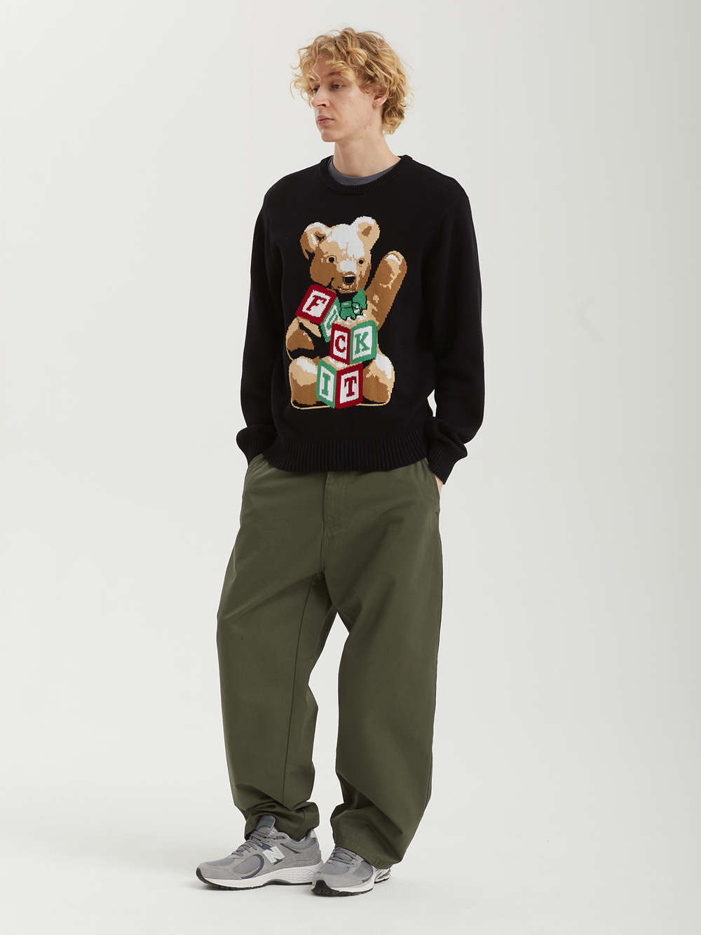 Мужской Свитер Gift Bear Intarsia