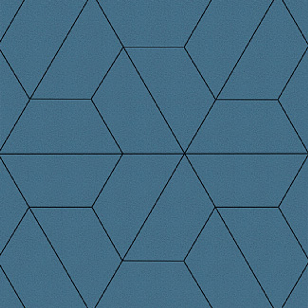 Тротуарная плитка ТРАПЕЦИЯ - Стандарт Синий