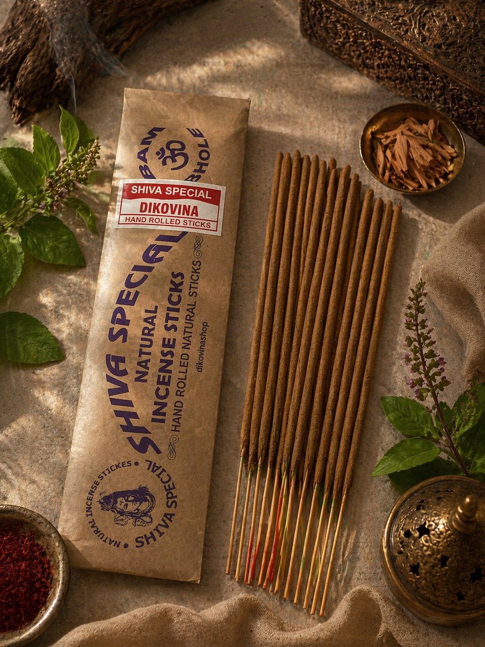 DIKOVINA индийские благовония-палочки (Shiva Special)