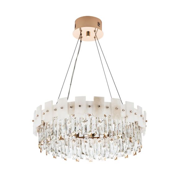 Подвесная светодиодная люстра Modelux Premium ML.6980.600P GD