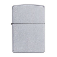 Набор Zippo (зажигалка Zippo 205 Satin Chrome и газовый вставной блок с двойным пламенем)