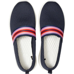 Женские слипоны CROCS Women's LiteRide Mesh Slip-On Navy Colorblock/Navy
