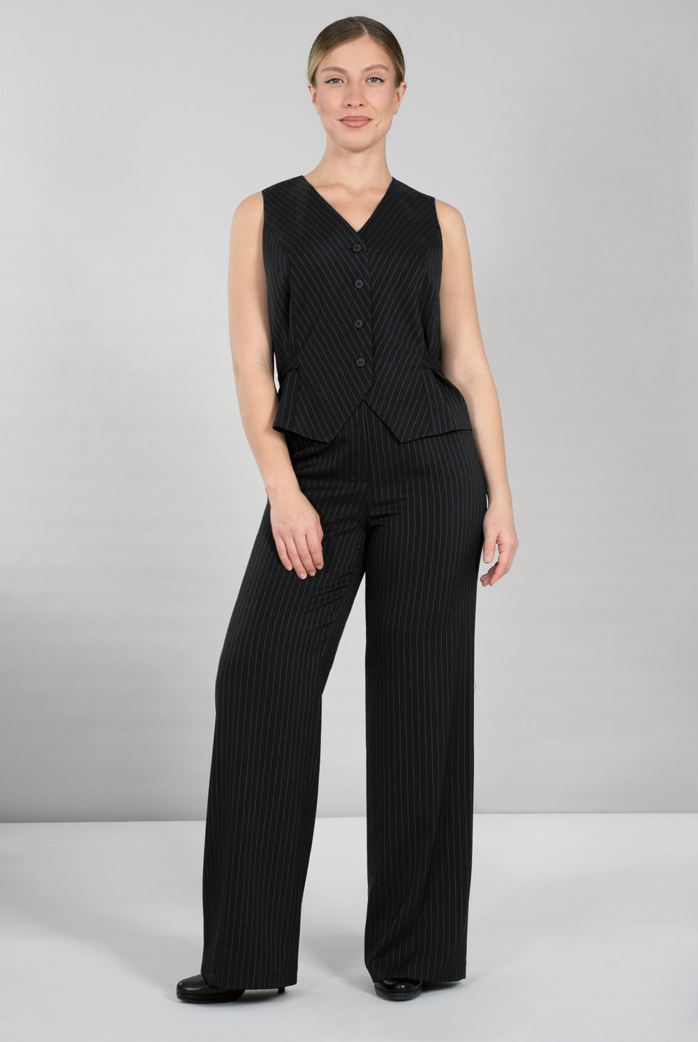 Жилет женский 4437ЛП, черный #87Чер064437ЛП