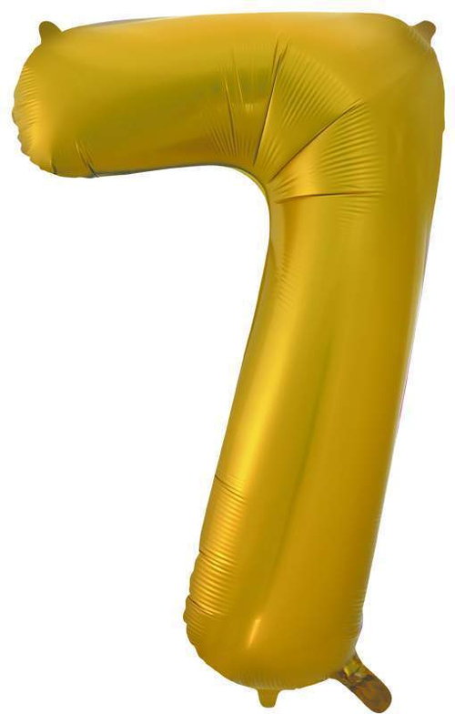 Цифра 7 золото 42" К