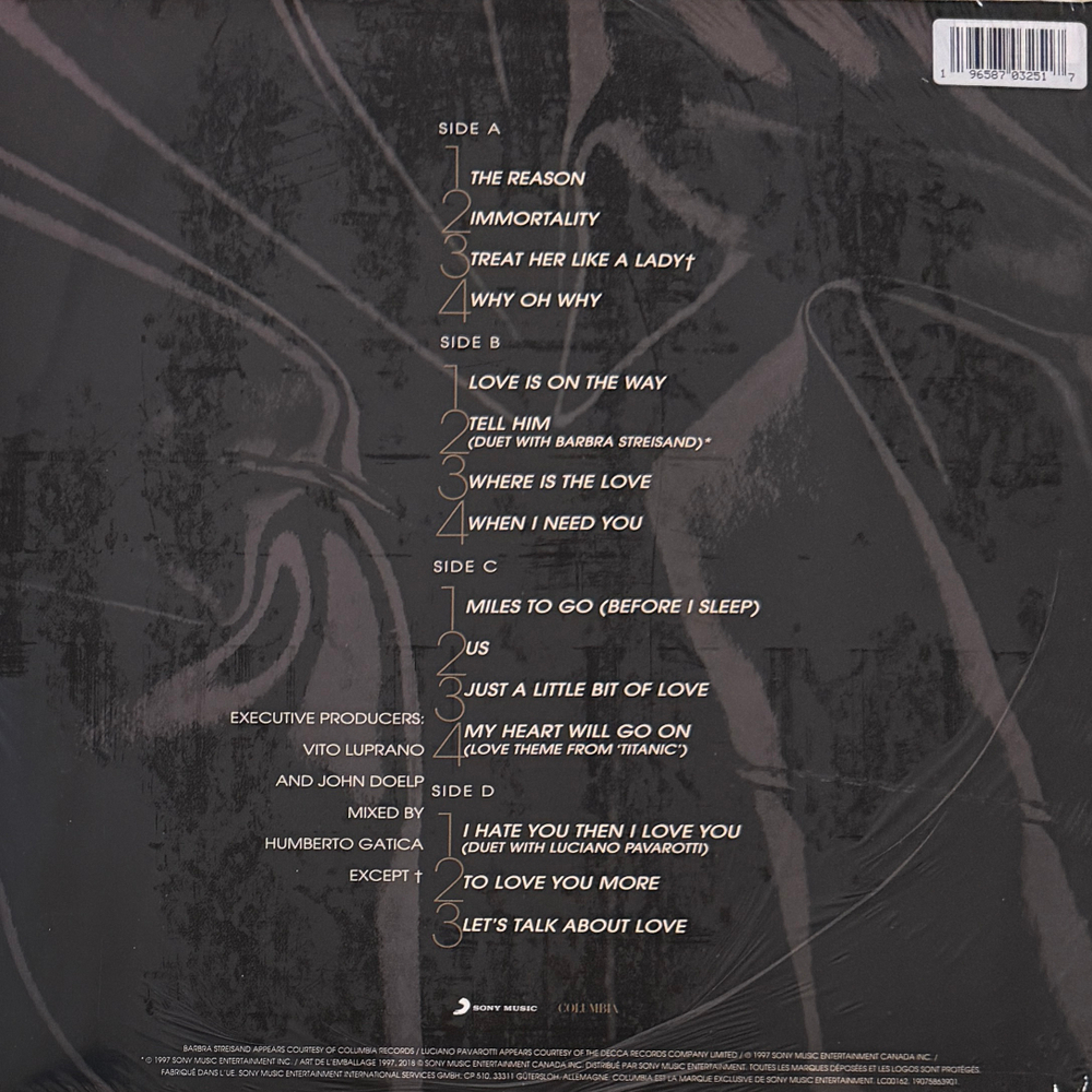 Виниловая пластинка Celine Dion ‎– Let's Talk About Love 2LP Orange