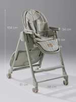 Стульчик для кормления Happy Baby Berny Lux