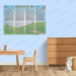 Стенд Мир вокруг нас с карманами А4 413