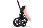 Коляска 2 в 1 Cybex Priam IV Peach Pink, шасси Matt Black