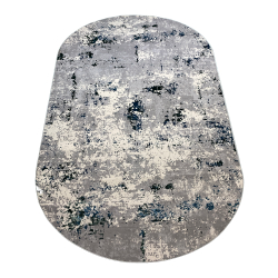 Ковер Liman F477 Gray-Blue Овал