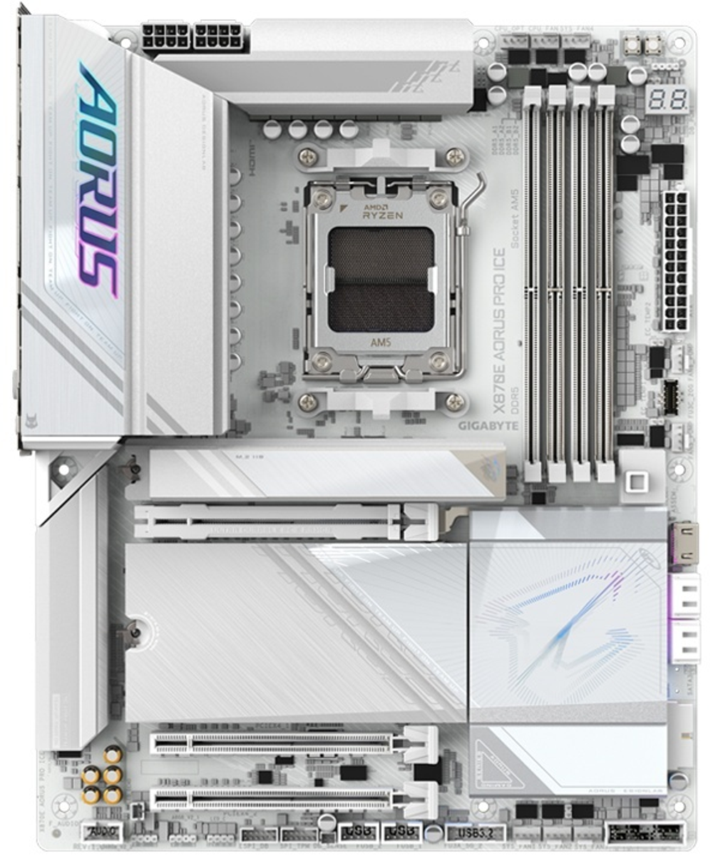 Материнская плата GIGABYTE X870E AORUS PRO ICE