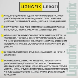 Lignofix Антисептик I-Profi, концентрат, защита древесины от жуков и насекомых, 1 кг