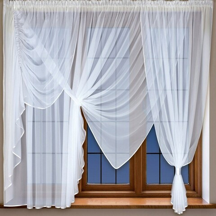 Занавеска "Ф. ДАГМАРА", цвет белый, Польша.