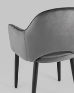 Стул Венера диамант велюр серый 2 шт