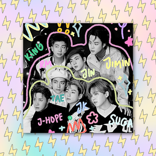 Плюшка / Стикер #19 / BTS