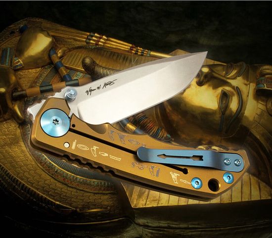 Нож Spartan Blades Harsey KING TUT SB/SF5KTUT - сталь Магнакат, рукоять титан