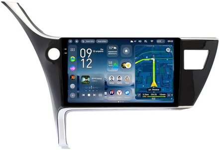 Магнитола для Toyota Corolla E180 2016-2018 - Teyes CC4-PRO монитор 10.36" 2K QLED на Android 13, Snapdragon 778G, AI, CarPlay, DSP, 4G SIM-слот