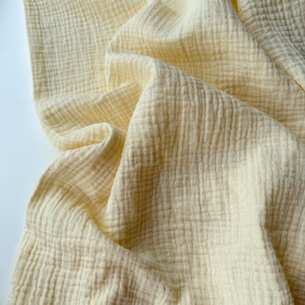 Муслин Пастельно-желтый