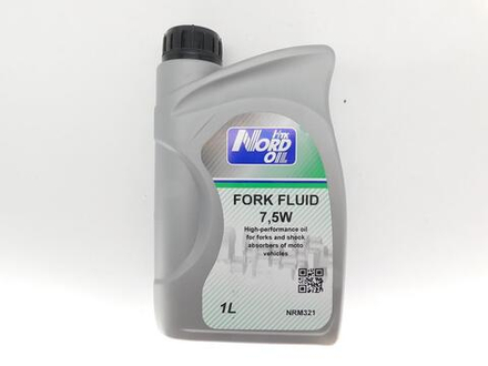 Масло вилочное 7.5W Nord Oil,1л