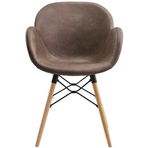 Стул Flow коричневая экокожа | Купить в Hallberg.ru