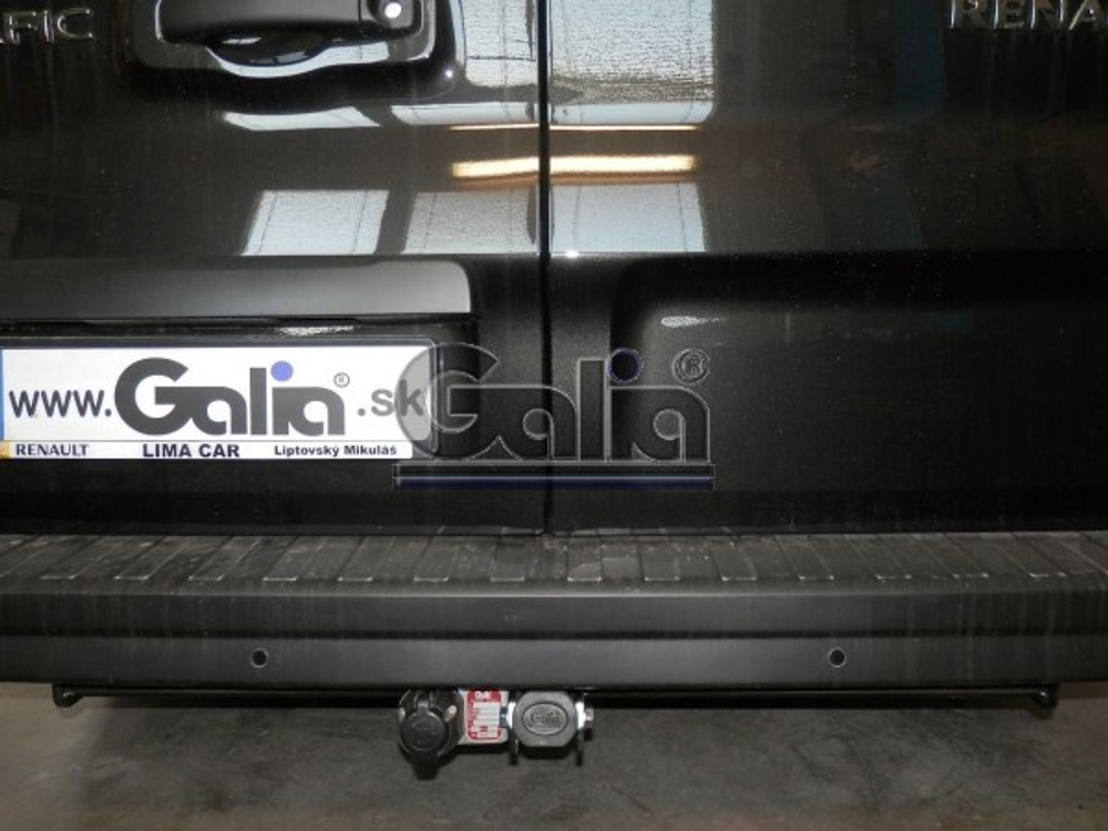 Фаркоп оцинкованный Galia O066С для Renault Trafic 2014-, Opel Vivaro 2014-, FIAT Talento 2016-(паспорт и сертификат в комплекте)(без электрики)