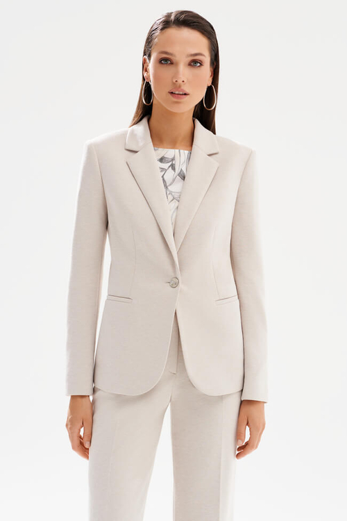 1973 Жакет женский (бежевый меланж)