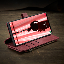 Многофункциональный чехол-кошелек CaseMe 3 in 1 Matte Wallet для Samsung Galaxy S25 Ultra