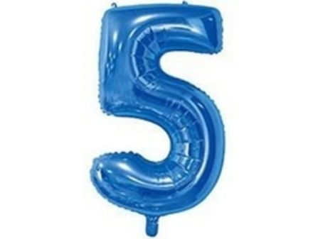 К ЦИФРА 5  26" Синий 60 см.