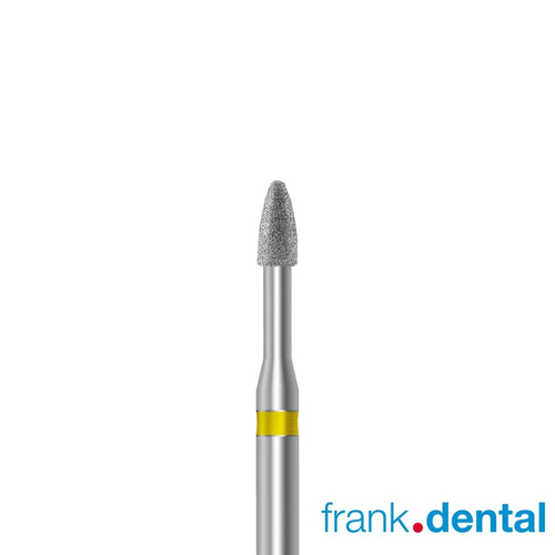 Бор алмазный желтый Frank Dental типа FG - D.390L.016.C.FG