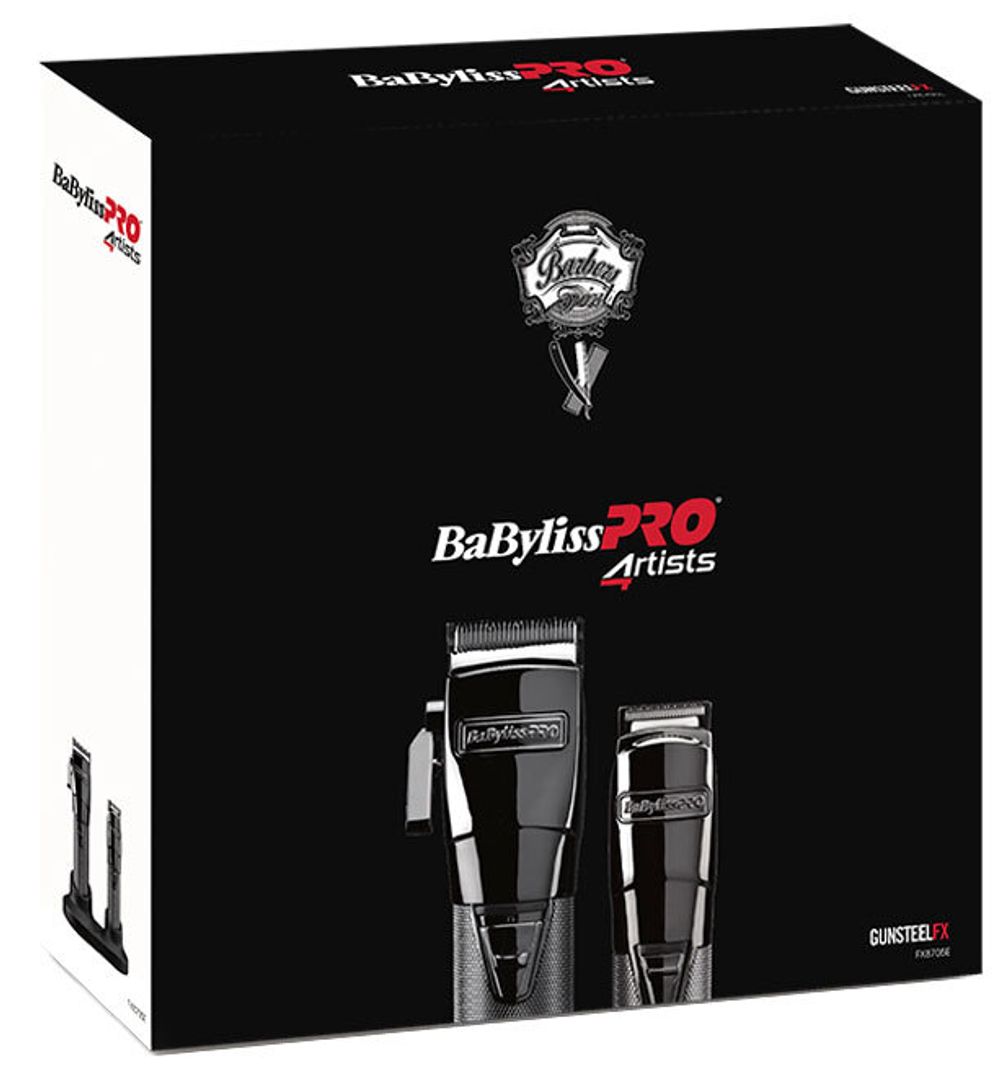 Набор машинка для стрижки + триммер BaByliss PRO Gunsteel FX 4ARTISTS FX8705E - 11