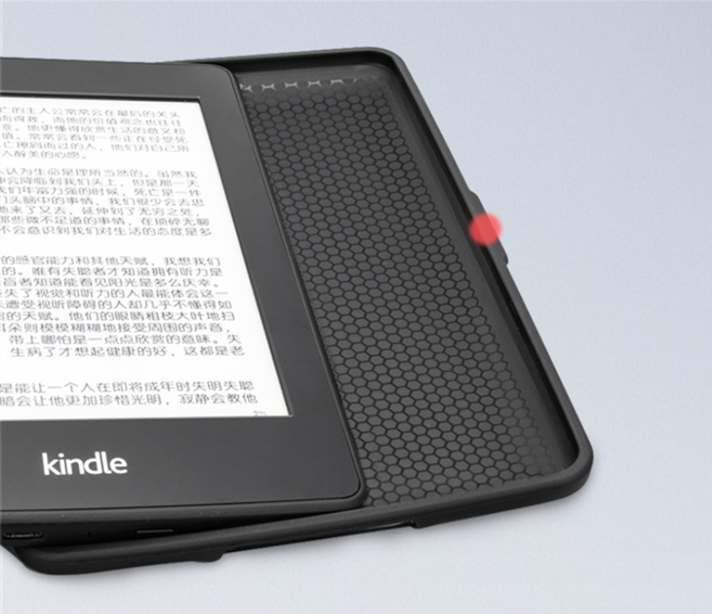 Обложка Красные Цветы для Kindle Paperwhite 2021 6,8 дюймов