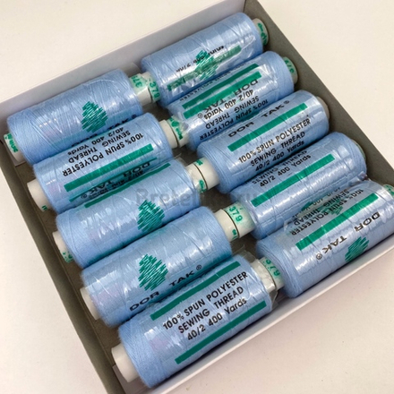 Нитки Dor Tak голубые цв.377