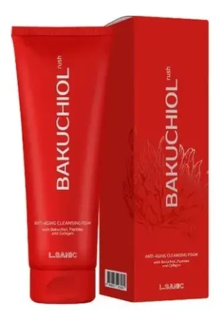 Пенка для умывания антивозрастная с бакучиолом L.SANIC Bakuchiol Rash Anti-Aging Serum 120 мл