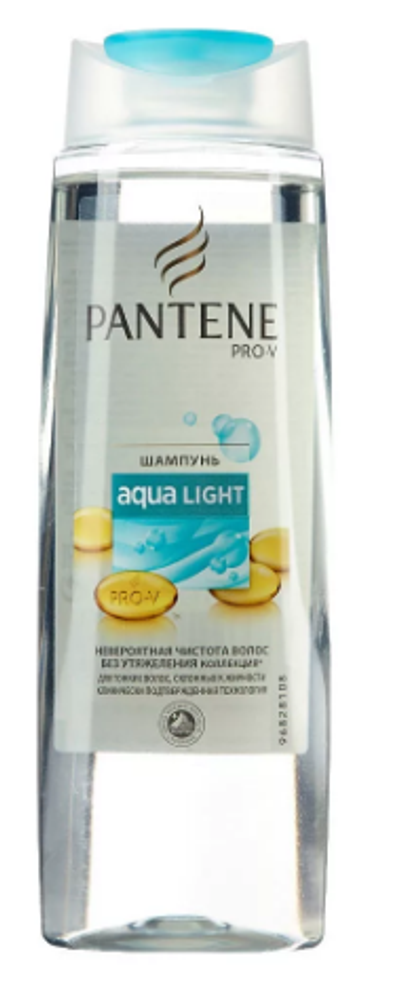 Pantene Шампунь для волос Aqua Light, 400 мл