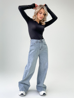 Джинсы LTBI W316 прямые широкие со стрейчем