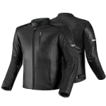 кожаная мотокуртка SHIMA Hunter+ 2.0 Black