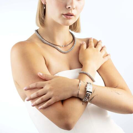Серьги Coeur de Lion Anthracite-Silver 1138/21-1224
