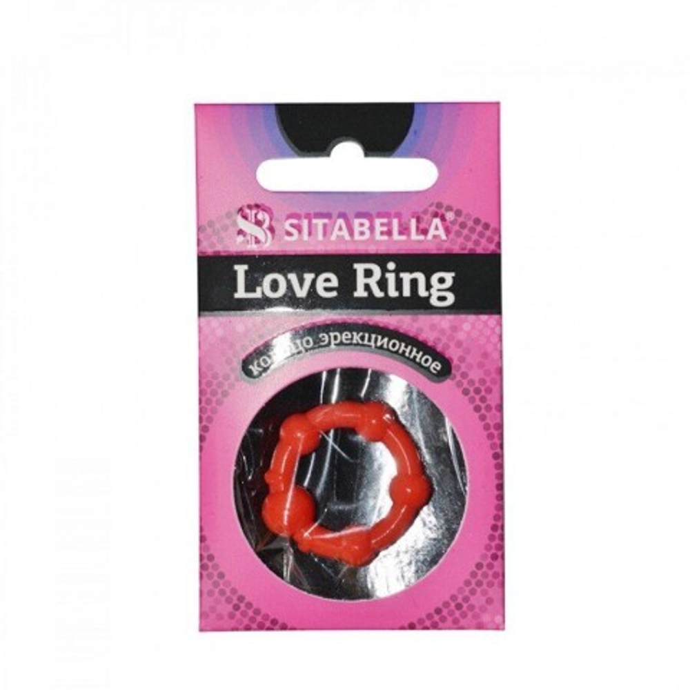 Кольцо для эрекции Sitabella Love Ring 1, латексное, D27 мм