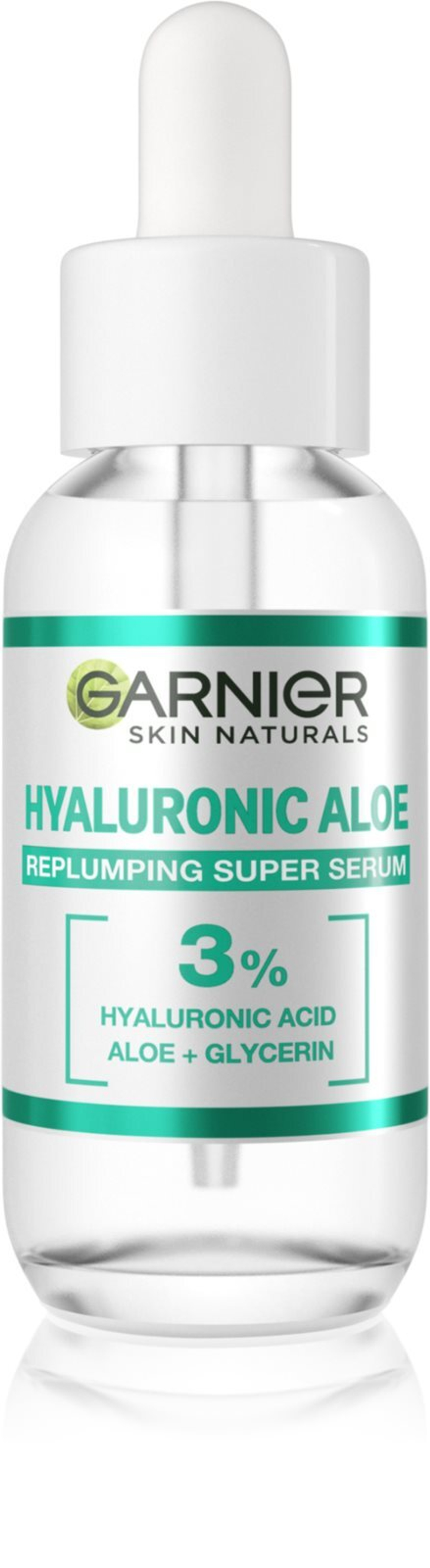 Garnier Skin Naturals Hyaluronic Aloe Replumping Serum - увлажняющая сыворотка с гиалуроновой кислотой /   30  ml  / GTIN 3600542432917