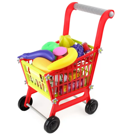 Набор тележка с продуктами Shop Cart