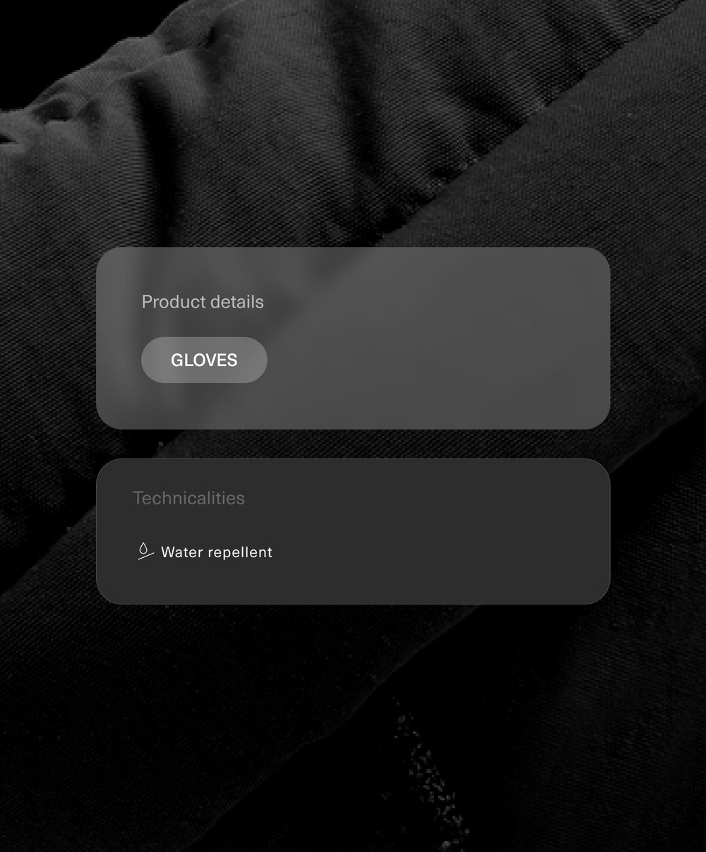 OYSHO Водонепроницаемая нейлоновая поясная сумка, черный