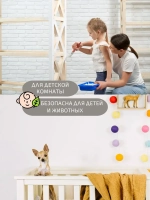 Roccco Краска Быстросохнущая, Акриловая, Водно-дисперсионная, Матовое покрытие, 1 л, 1.25 кг, сиреневый, фиолетовый