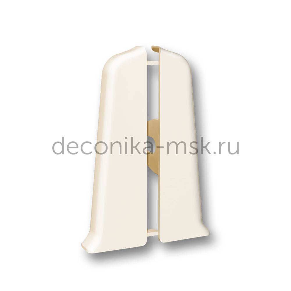 Deconika Заглушка Деконика D70 1 пара светлая слоновая кость 034