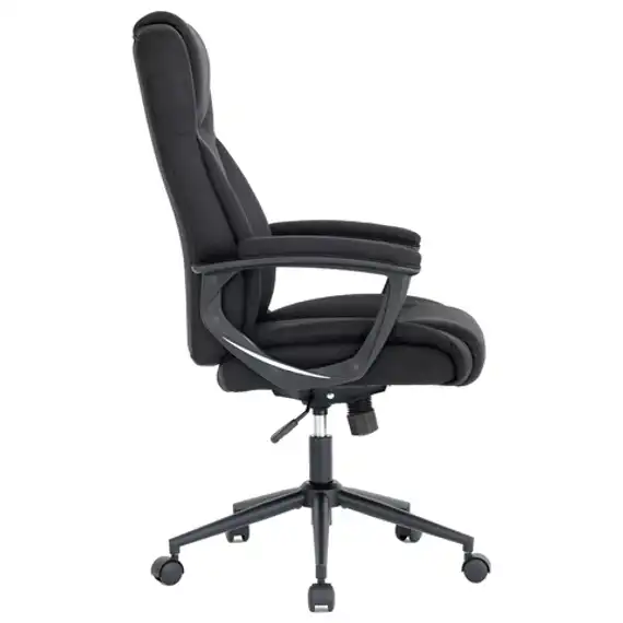 Кресло BRABIX PREMIUM "Adagio EX-551", ткань, пятилучие металл, черное, 532938