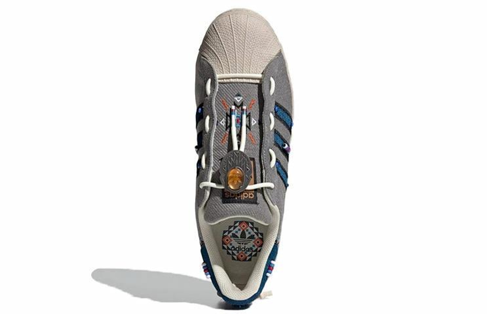 Кроссовки Adidas Originals Superstar Laceless Street Folk