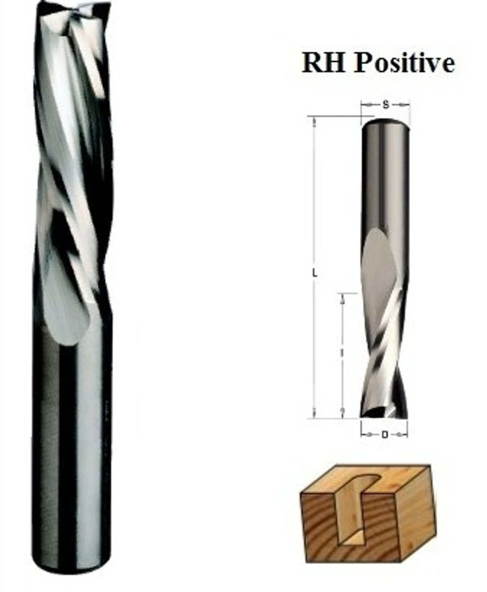 HM спиральная фреза D.6x26x60 Z=3 RH positive