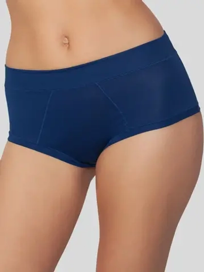 Трусы шортики высокие бамбук