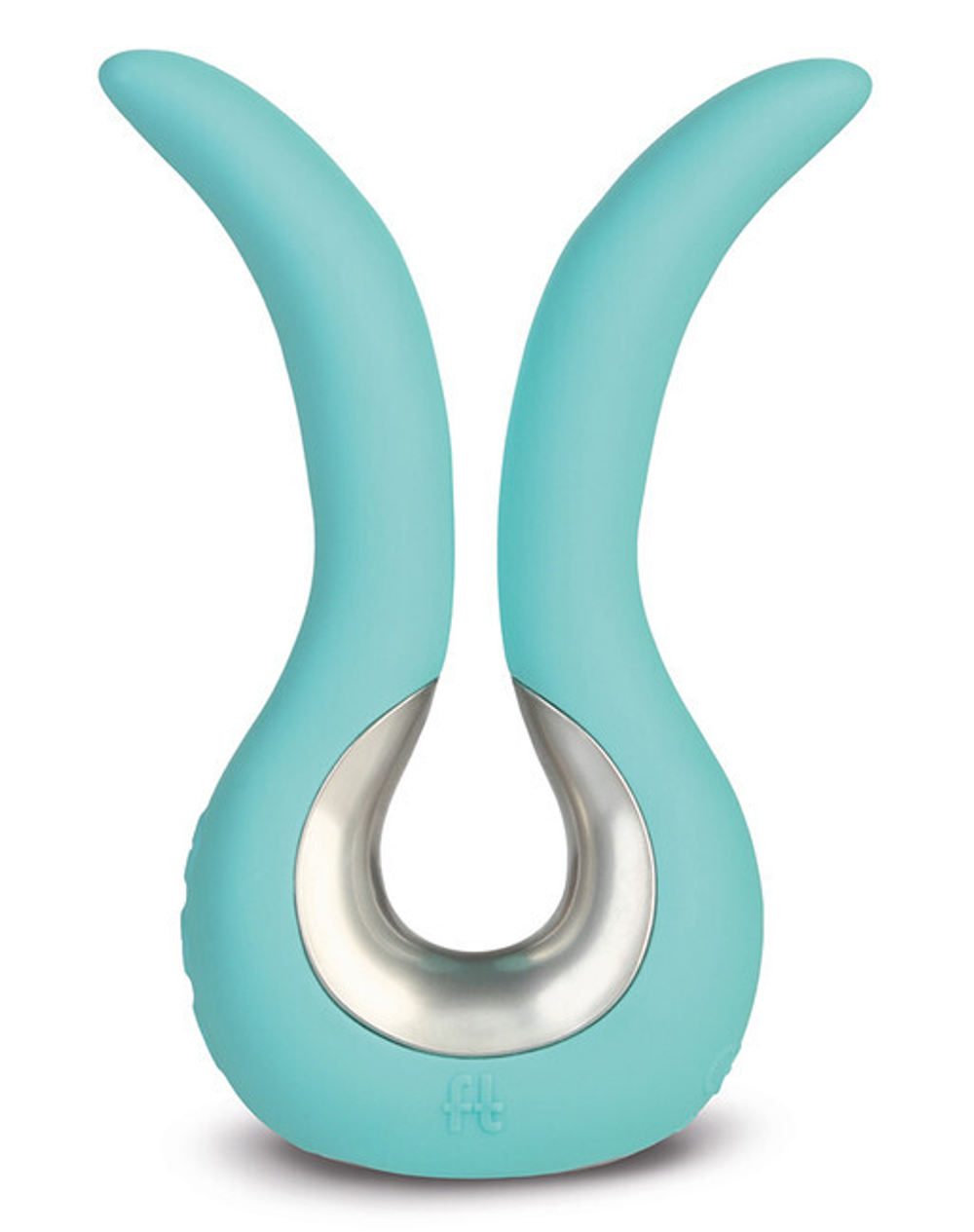Перезаряжаемый универсальный массажер G-Vibe Mini (6 режимов) (Цвет: бирюзовый с серебряным)