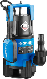 ЗУБР 400 Вт, дренажный насос для грязной воды, Профессионал (НПГ-Т3-400)
